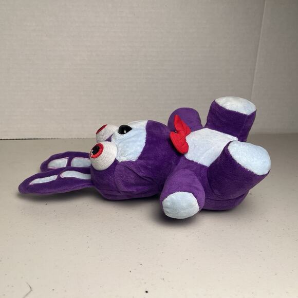 Five Night’s At Freddy’s FNAF Plush Stuffed Toy Purple Bunny 7” Tall 2016 - Picture 8 of 15